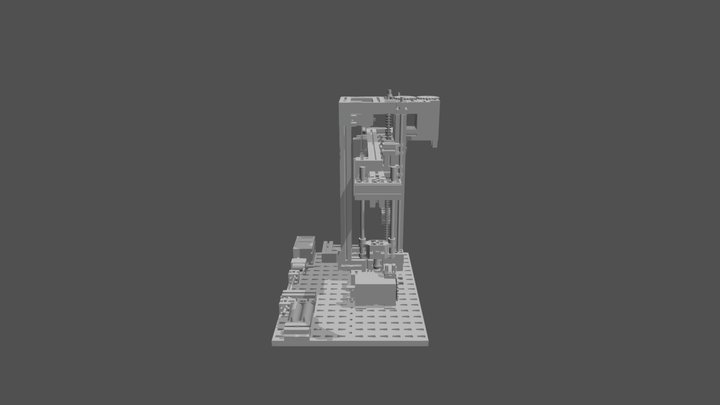 WWF Maquette Bras 3D Model
