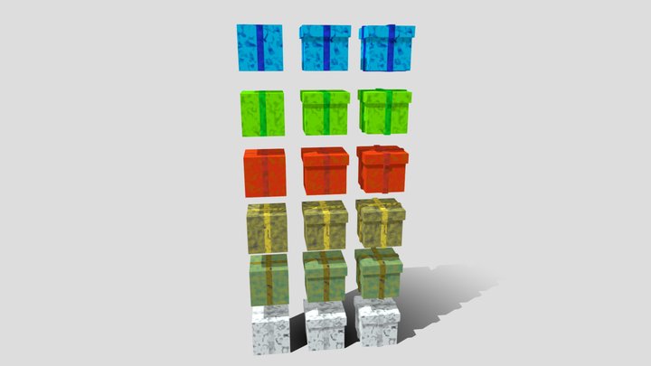 KP_B1_(Подарунків) 3D Model
