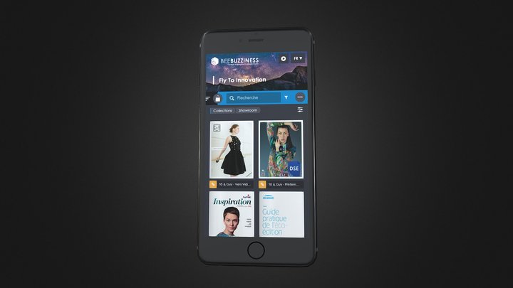 iPhone CPOS Library 3D Model