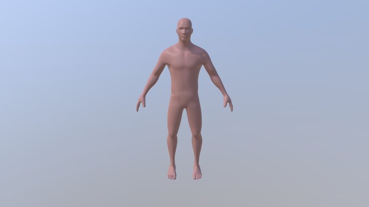 man_low_poly 3D Model