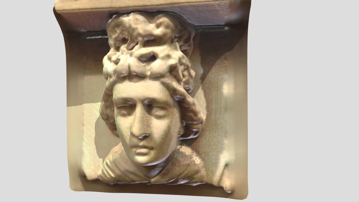 Guildhall, Walsall, Goodall Street Face 3 3D Model