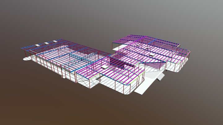 Sunbury Community Learning Hub 3D Model