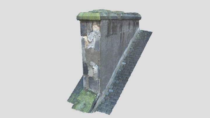 Chimney Damage Demo 3D Model