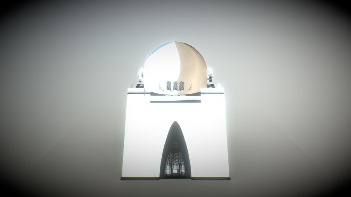 Mazar E Quaid 3D Model