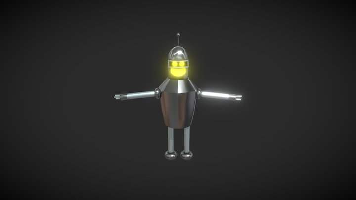 Bender Bending - Futurama 3D Model