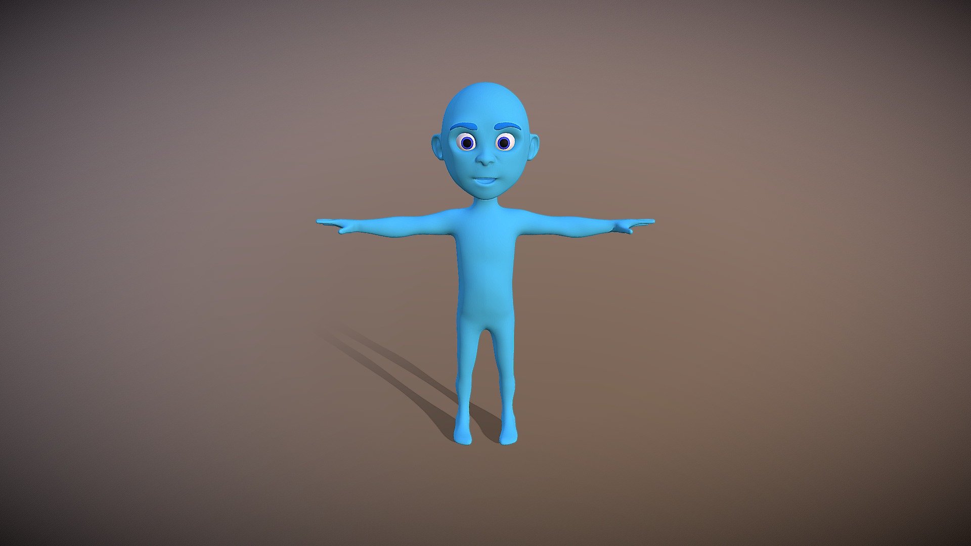 Small Kid Blue 005