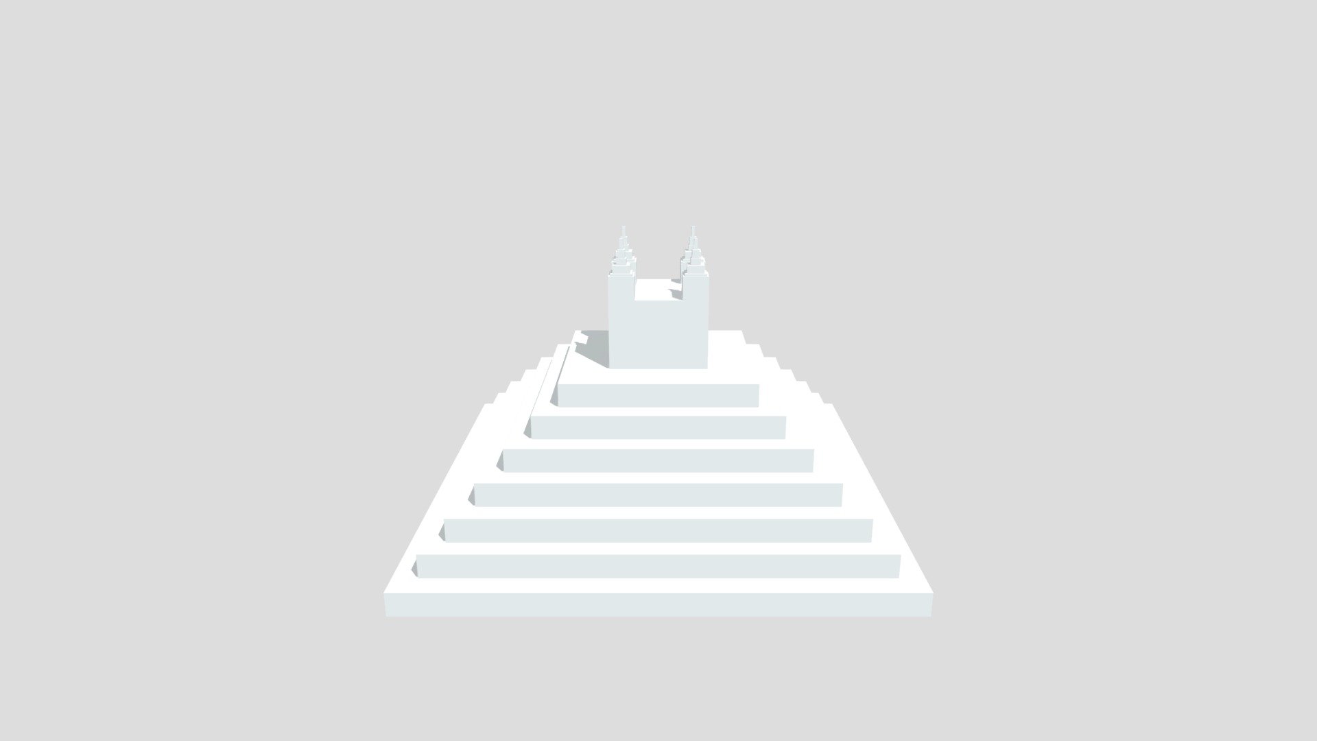 pyramid with stairs