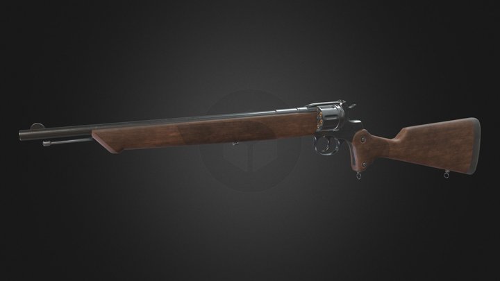Nagant carbine 3D Model