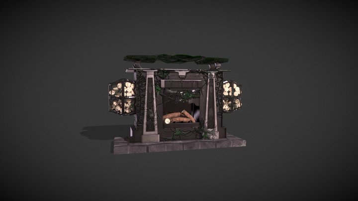 Fireplace V2 (In Progress) 3D Model