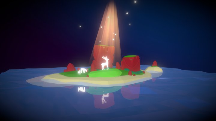 The pure land 3D Model
