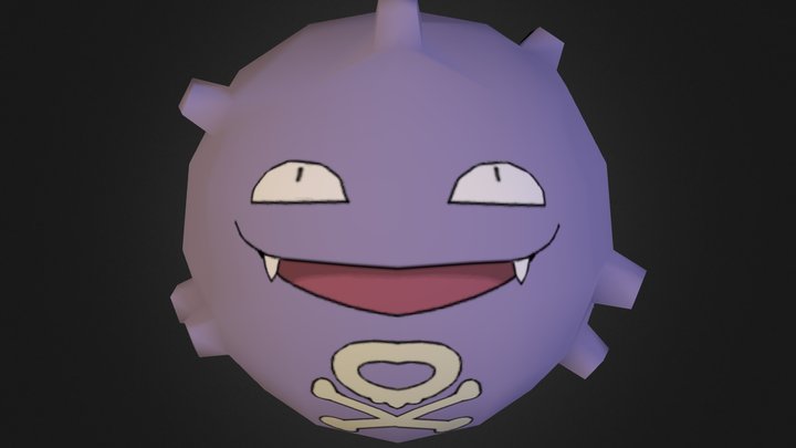 Koffing 3D Model