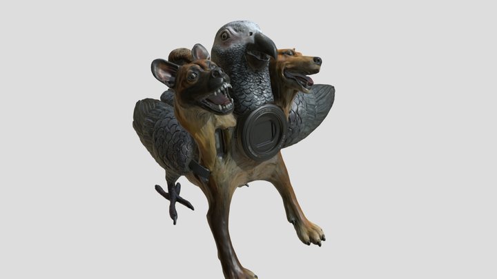 Camera Ga Chimera katagirijin 3D Model