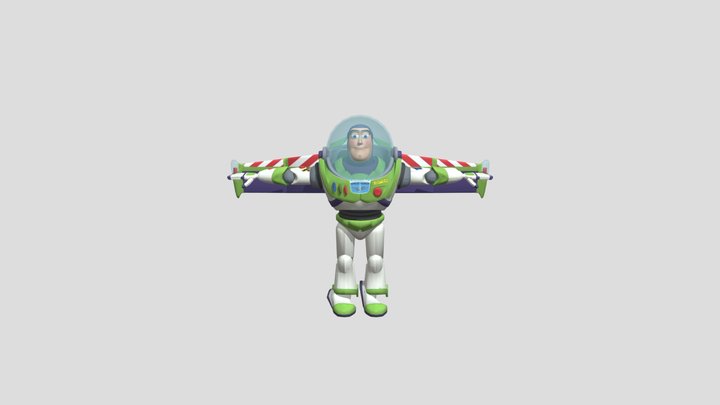 Buzz_lightyear – Free 3D Model STL
