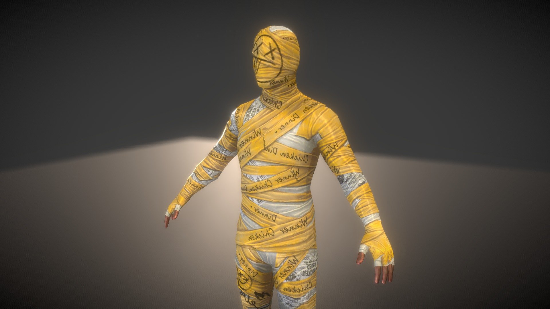 PUBG Mobile Mummy Character - Download Free 3D model by DFLEX