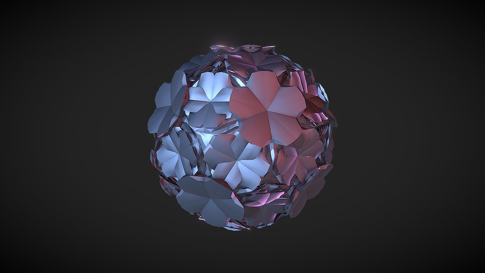 Flowerball 2 - Download Free 3D model by tamminen [eb804de] - Sketchfab