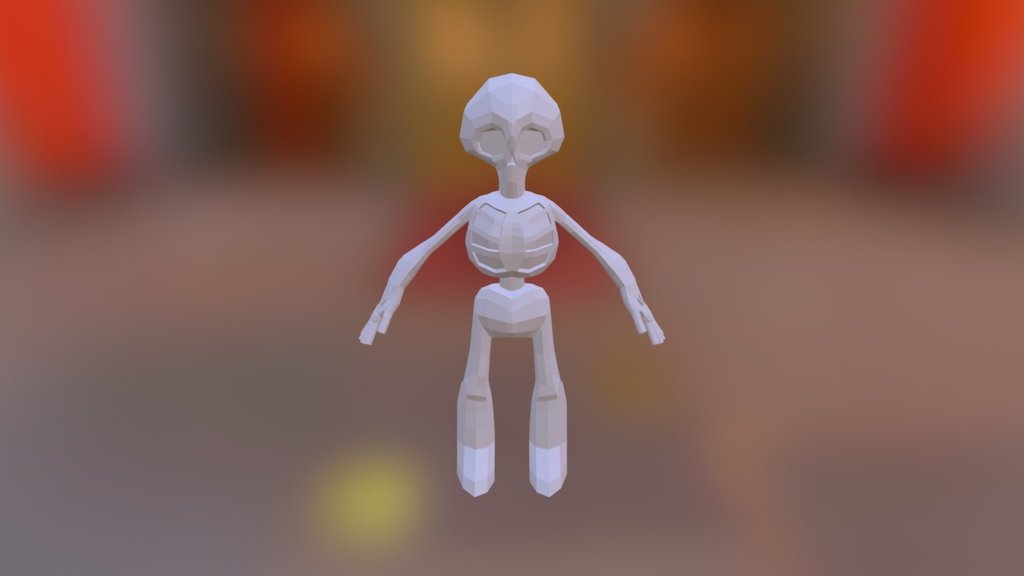 Pistolero low poly