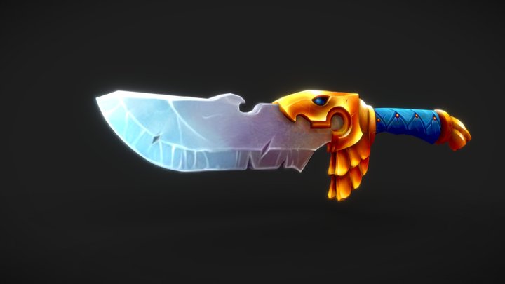 Ice feather 3D Model