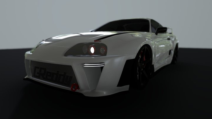 Toyota Supra jza80 3D Model