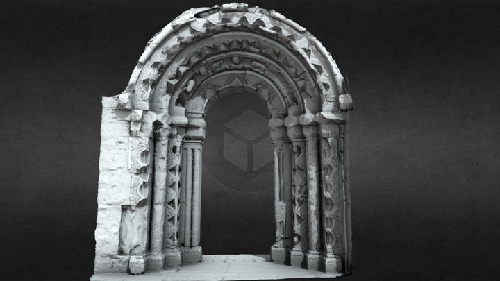 Killaloe - 12th C Doorway 3D Model