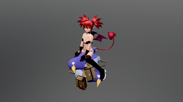 Disgaea Etna 3D Model
