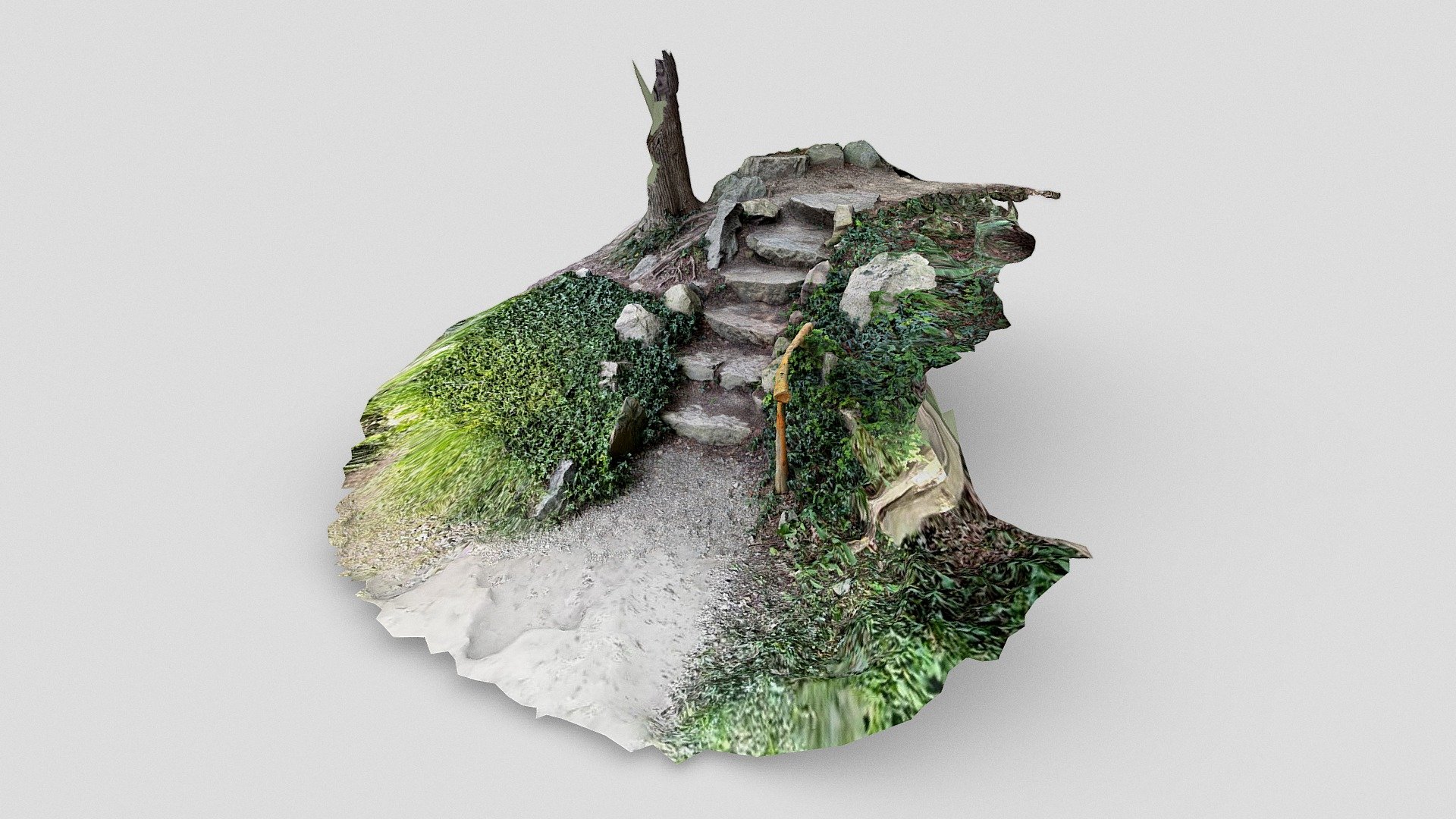 214: Japanese Garden Walkway (Mesh)