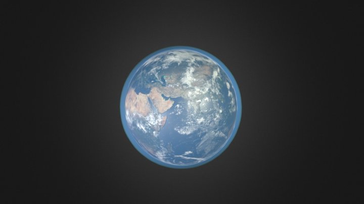 Planet Earth 3D Model
