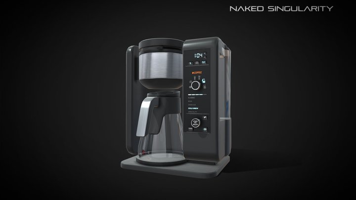 Coffee Brewer - Appliance / Electronic Lowpoly 3D Model
