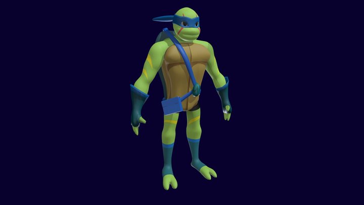 Leonardo (rottmnt) 3D Model