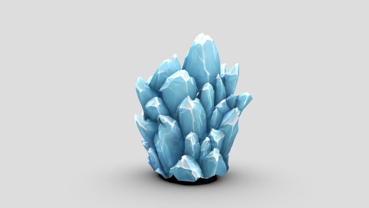 Ice Cluster2 (free) 3D Model