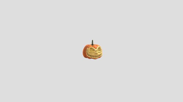 Pumpkin Jack 3D Model