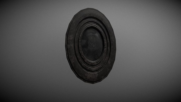 Old Mirror 3D Model