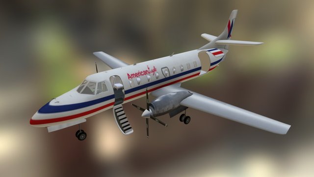 Fairchild Swearingen Metroliner – Modello 3D gratuito STL