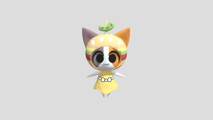 Cheezborger V2 3D Model