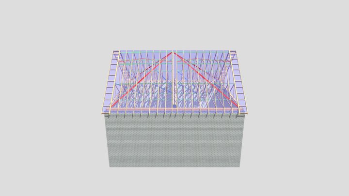 F02093FF- Semi-Detached unit 3D Model