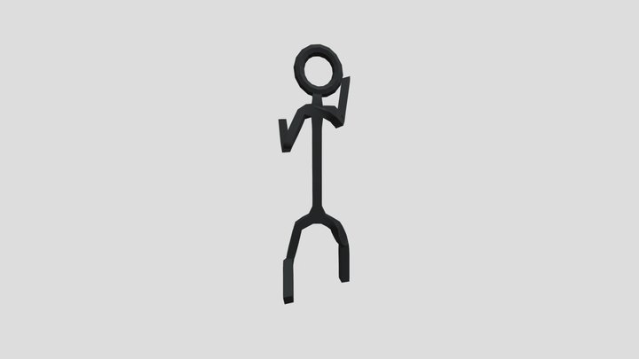 Stickman 3D Model
