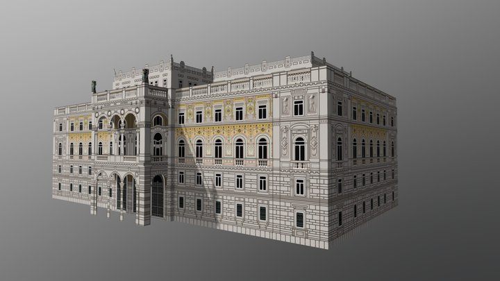 Prefettura Di Trieste 3D Model
