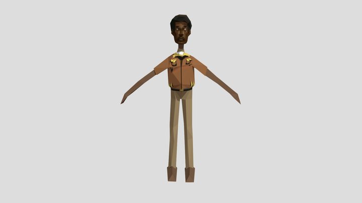 Officer Lister Rig – Modello 3D gratuito STL