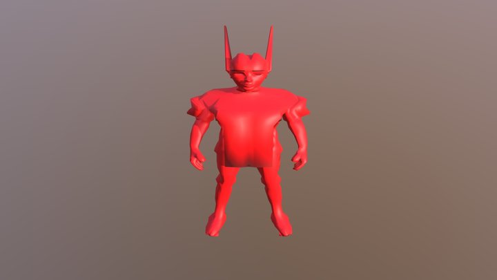 Character Rigging 3D Model