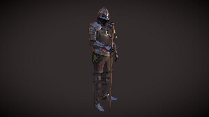 Knight model 3D Model