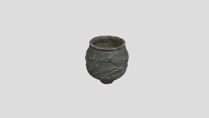 G888 (Roman Barbotine Beaker) 3D Model