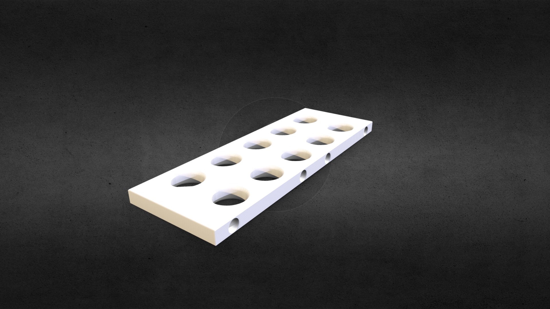3D model m-board 2 - This is a 3D model of the m-board 2. The 3D model is about a black and white photo of a car tire.