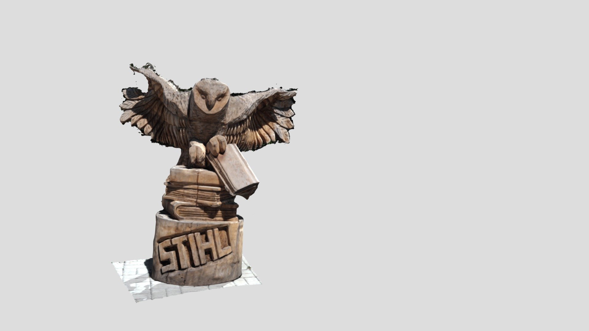 Wooden owl