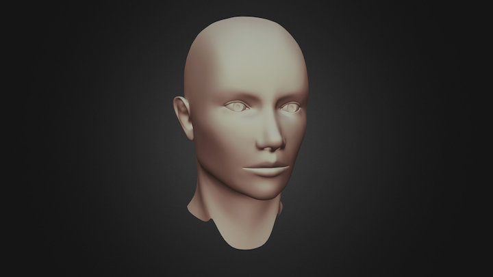 Naya Head 3D Model