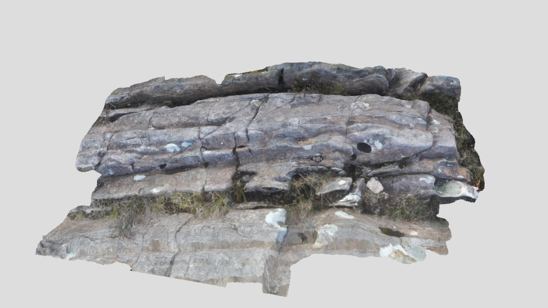 Sandstone with cross bedding