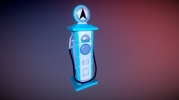 GasPump 3D Model