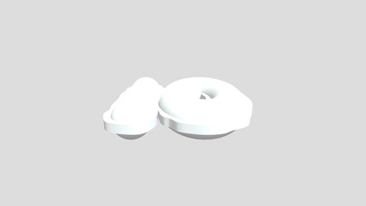 Ю 3D Model