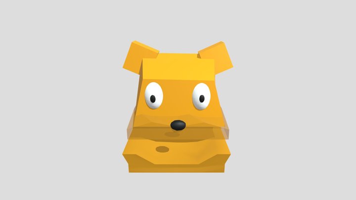 unrigged head 3D Model