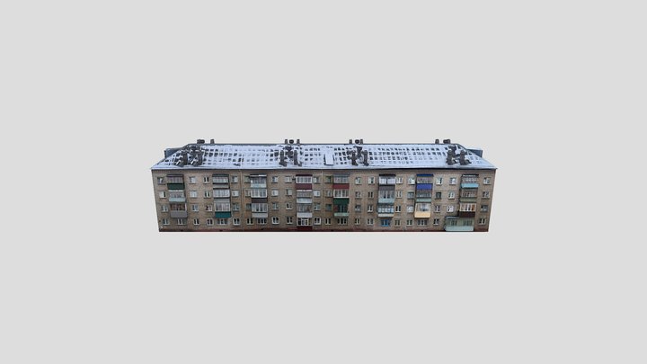 Липецк - фасады (Новая) 3D Model