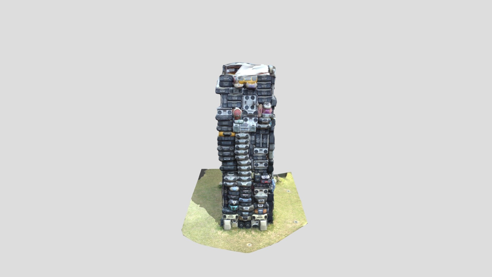 Boombox - 3D model by RFB_Photo [eb91ea9] - Sketchfab
