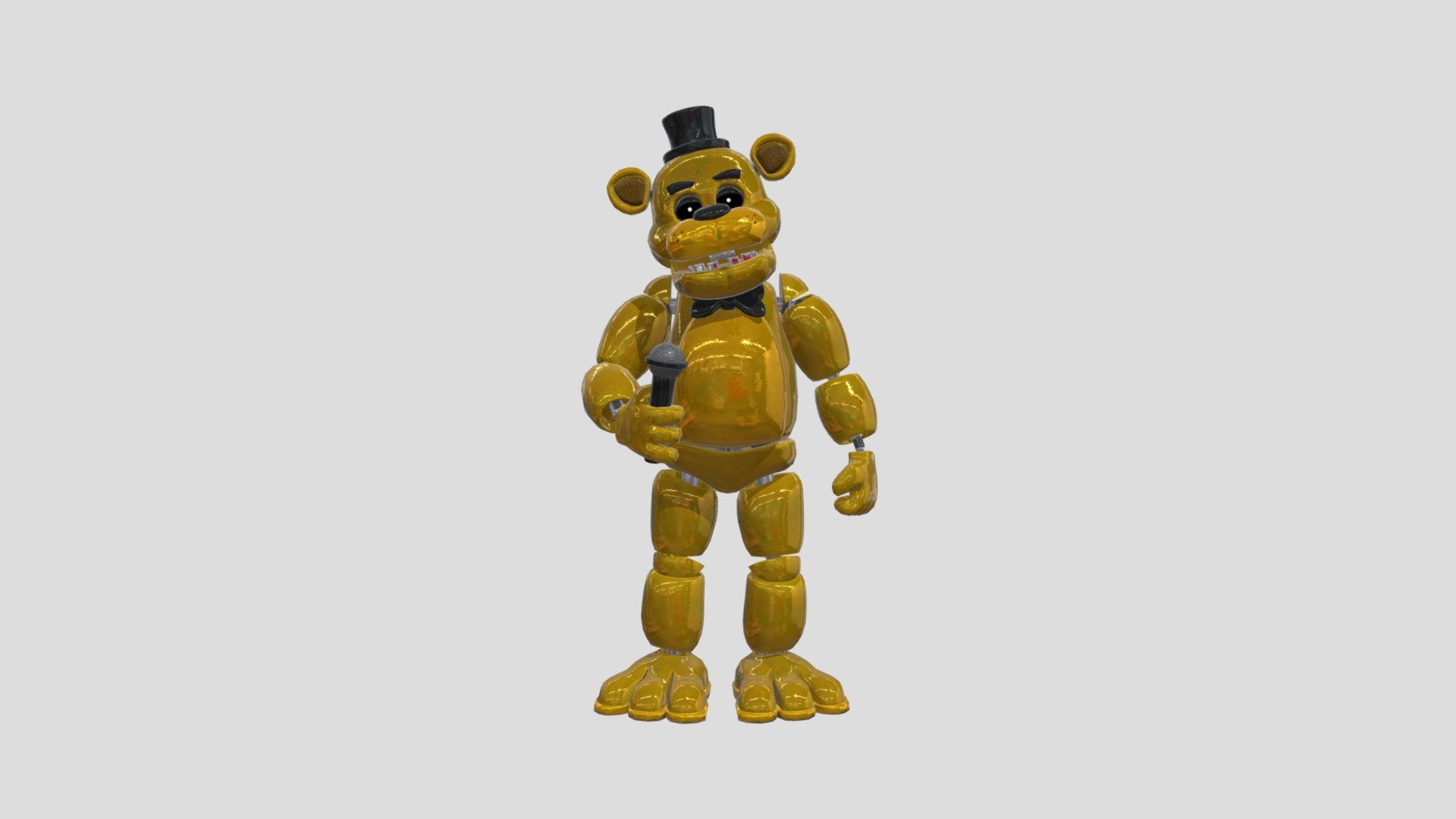 Golden Freddy Fnaf Ar - Download Free 3D model by Pokkenjake2021 ...